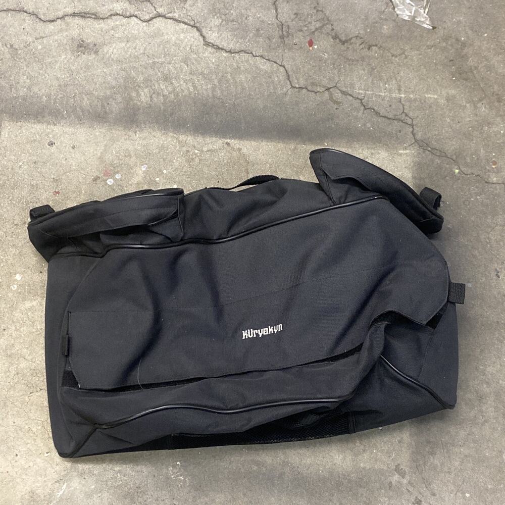 Vintage Kuryakyn Momentum Hitchiker Trunk Rack Bag Motorcycle Bike Storage